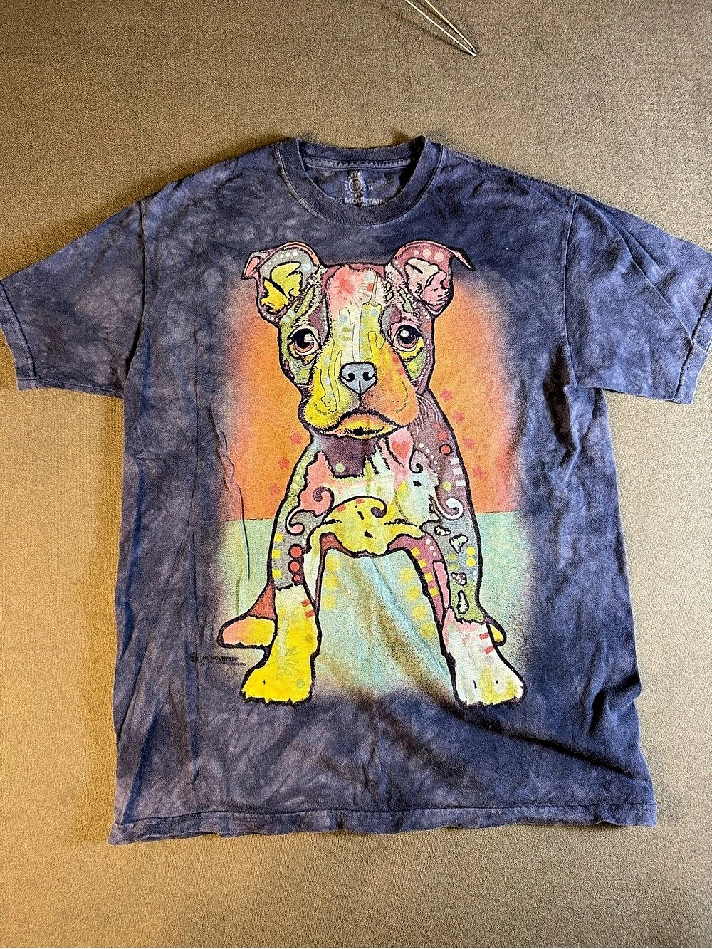 The Mountain Dog Is Love Dean Russo Graphic T-Shirt Blue XL
